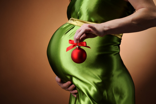 έγκυος τα Χριστούγεννα