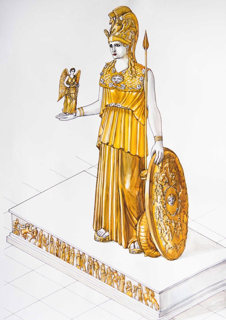 To-Xαμένο-Άγαλμα-της-Αθηνάς-Παρθένου - Αντίγραφο