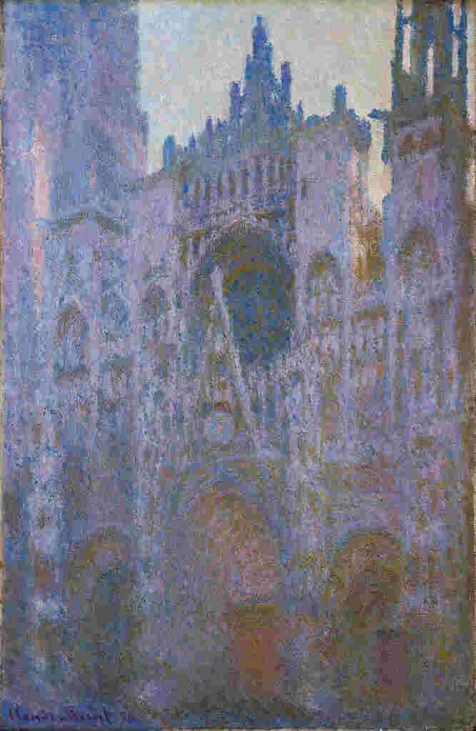 Claude Monet (1840-1926) La cathédrale de Rouen le matin (dominante rose) Ο καθεδρικός ναός της Ρουέν το πρωί (ροζ απόχρωση) 1894 Λάδι σε καμβά | Oil on canvas 100,3 × 65,5 cm 